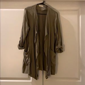 Blazer style cardigan